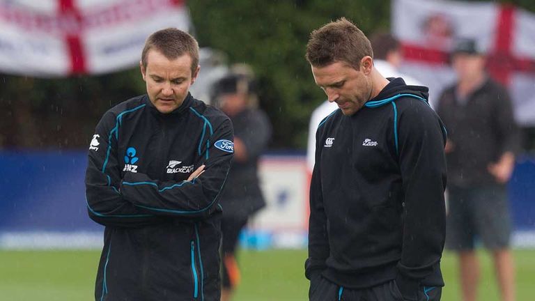 Mike Hesson and Brendan McCullum: Disappointed not to finish off England at home