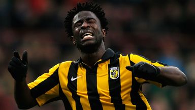 Wilfried Bony: On the scoresheet for Vitesse Arnhem