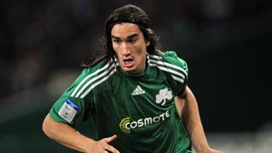 Image of Sebastian Leto: Former Panathinakos striker has joined Catania