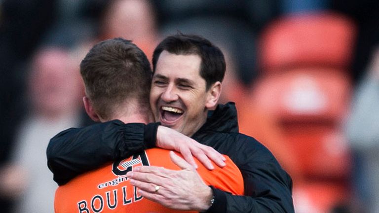 Jackie McNamara: Relieved to get Ross County monkey off his back