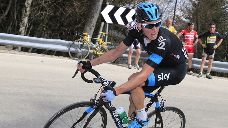 Kanstantsin Siutsou held off a late challenge from Mauro Santambrogio