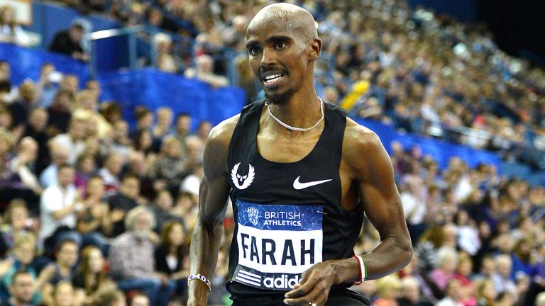 Mo Farah expected to take part in London Marathon on Sunday
