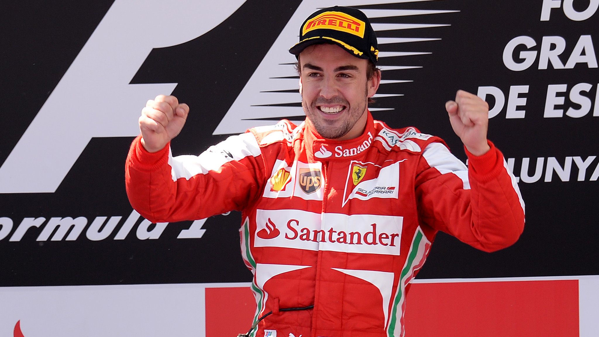 Fernando Alonso Ferrari Win