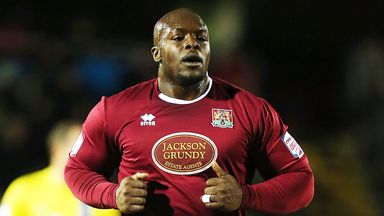 Image of Adebayo Akinfenwa: Released by Cobblers