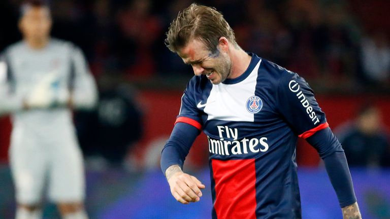 Beckham was brilliant as PSG won