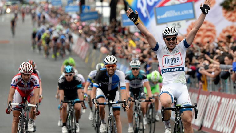 John Degenkolb claimed his first Giro stage win