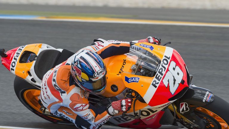 Dani Pedrosa: Raced to a record lap to claim pole position at Montmelo