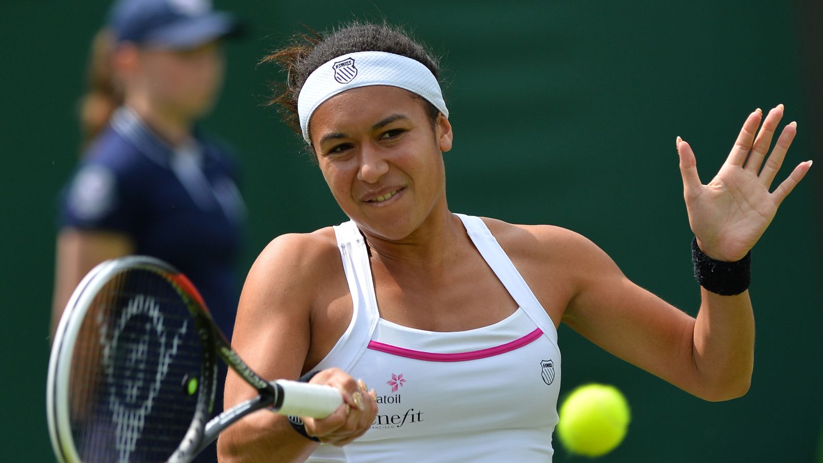 Wimbledon: Britain's Heather Watson beaten by Madison Keys in first