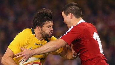 Adam Ashley-Cooper (L): Praised his Australia team-mates