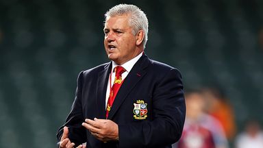 Warren Gatland: Delighted with opening display of the tour