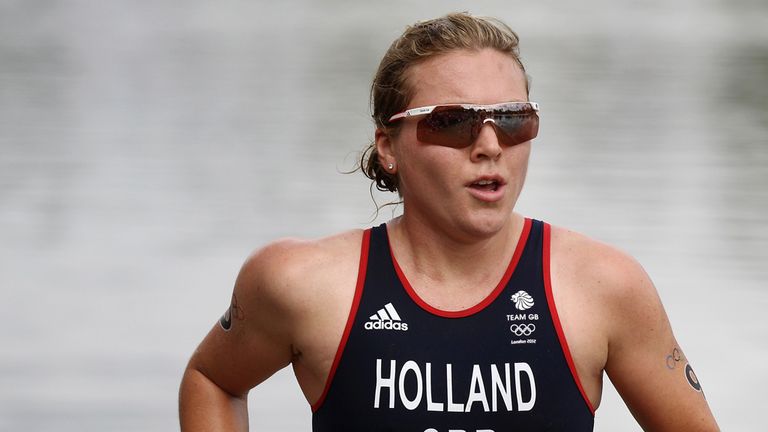 Vicky Holland finished third and has also qualified for an Olympic berth