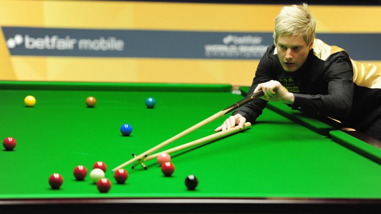 Neil Robertson: Australian finished off victory with breaks of 119 and 90