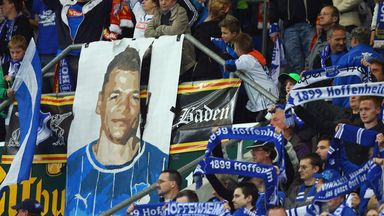 Image of Boris Vukcevic: Hoffenheim supporters show their support last season