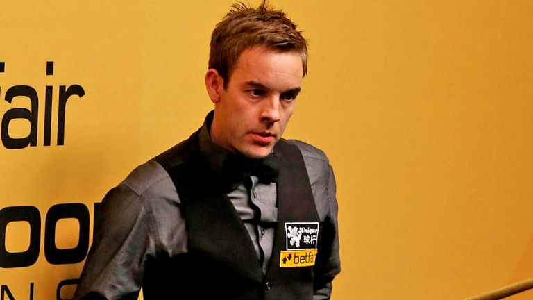 Ali Carter, pictured at the 2013 World Championship, is set to return to tournament snooker in Shanghai.