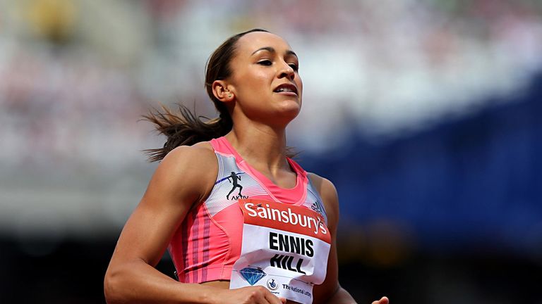 Jessica Ennis-Hill: Recovering from Achilles injury