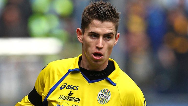 Jorginho broke into senior football at Verona