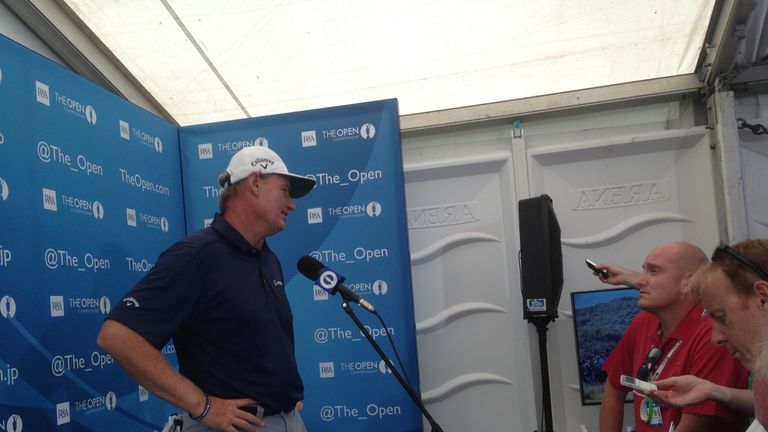 Ernie Els: Good round but not the really low one he wanted