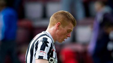 Image of Jon Robertson: Struggled to hold down a first-team place