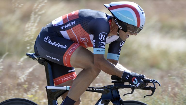 Fabian Cancellara beat Tony Martin by 37 seconds