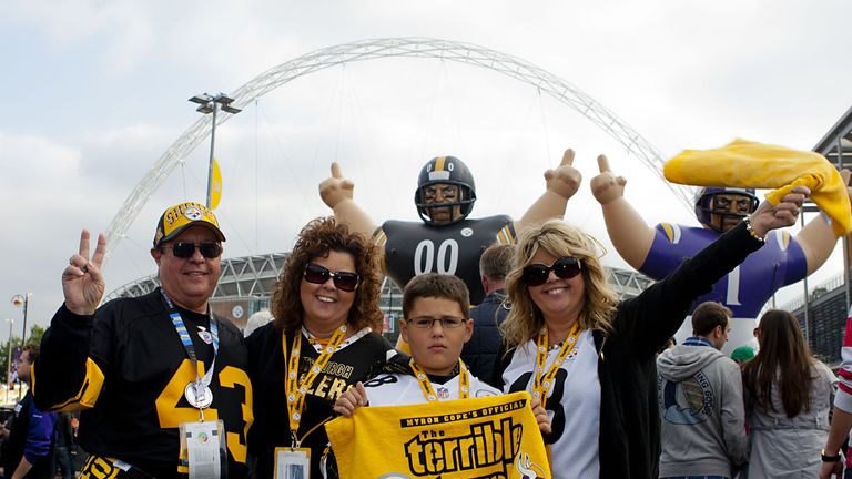 Minnesota Vikings 34 Pittsburgh Steelers 27 - Wembley Stadium