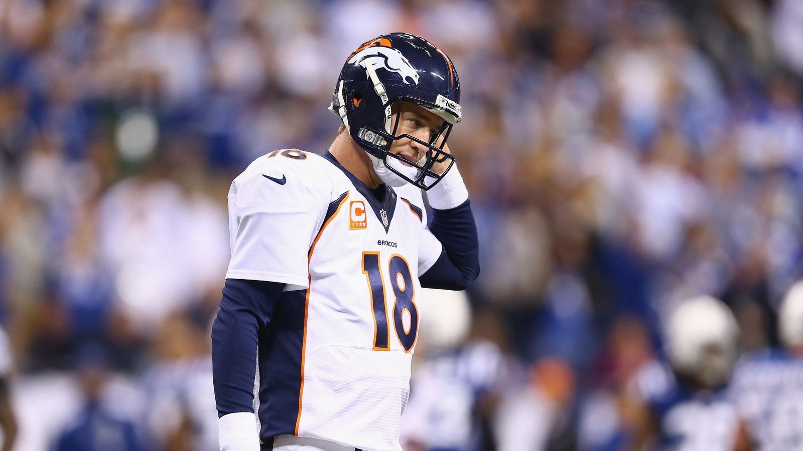 Colts topple Broncos; Peyton Manning falls short of passing record – The  Denver Post