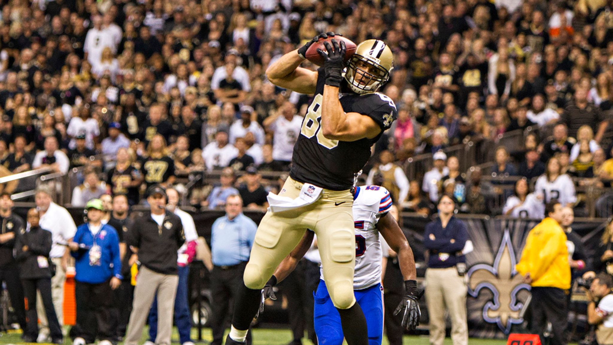 Saints place franchise tag on TE Jimmy Graham