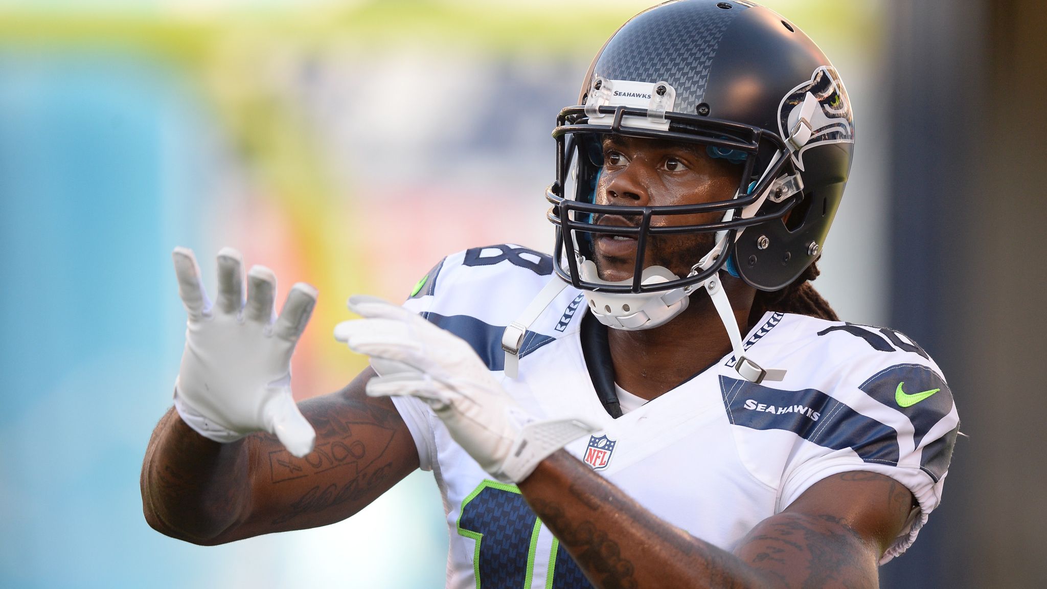 Seahawks WR Sidney Rice out for season with torn ACL 