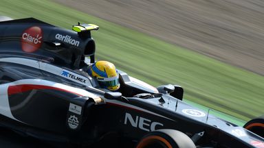 Esteban Gutierrez: Claimed first points finish in Japan