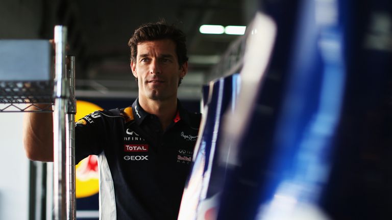 Mark Webber: Handed a grid penalty for Korean GP