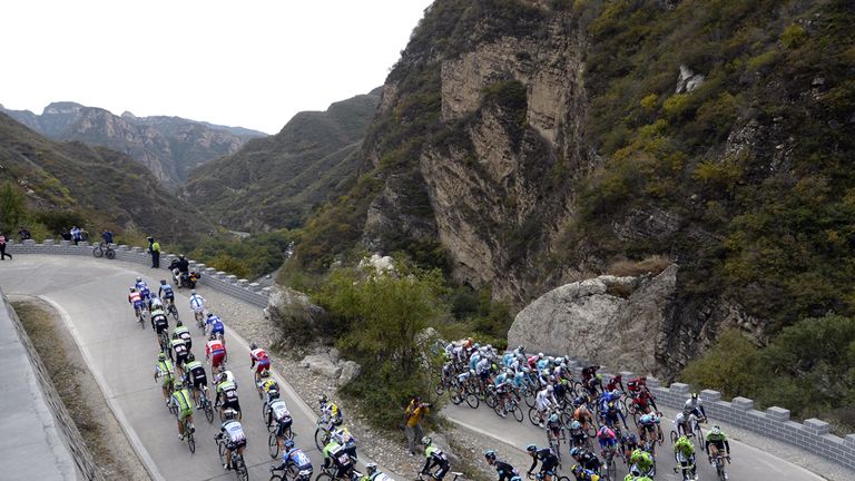 The race presents a tough climbing challenge