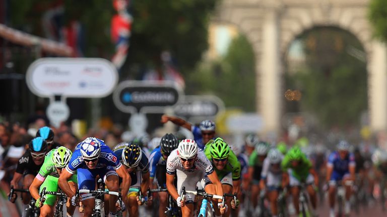 The Mall is fast becoming one of cycling's most prestigious finishing straights