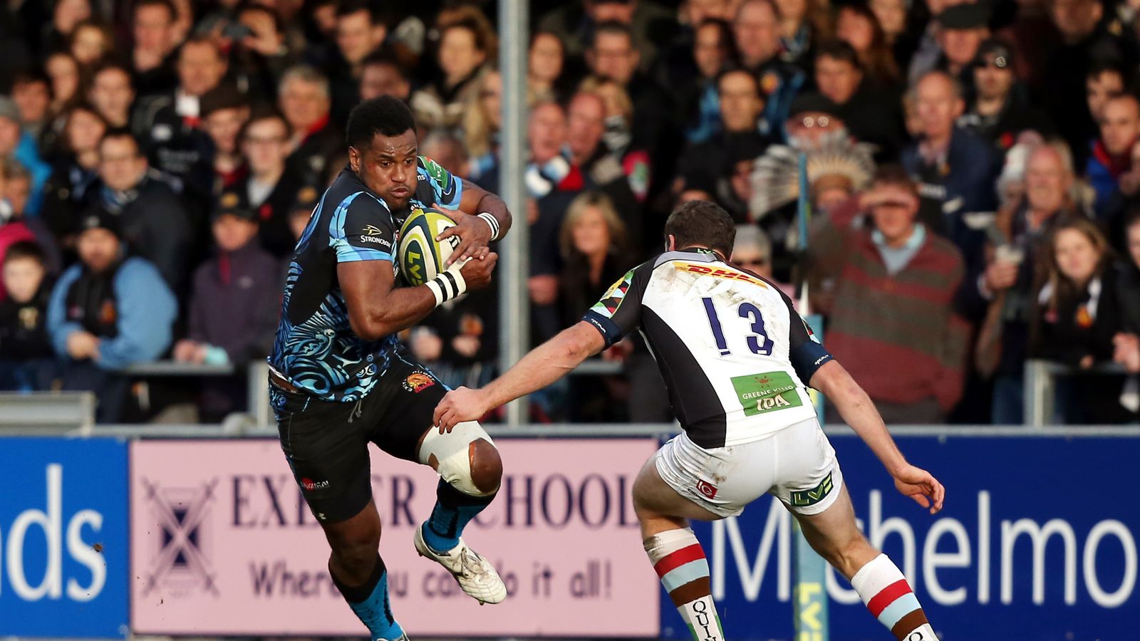 Exeter 19 5 Harlequins Match Report & Highlights