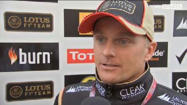 Heikki happy with start