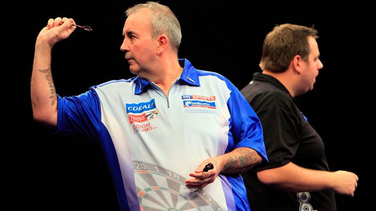 Coral Masters: Phil Taylor thrashes Adrian Lewis 10-1 in inaugural ...