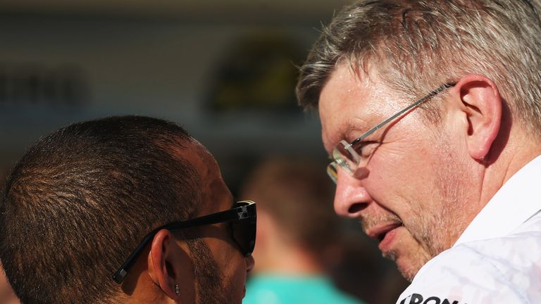 Ross Brawn: Says there is no issue between Lewis Hamilton and Mercedes