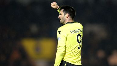 Image of Steven Thompson: Striker says St Mirren are not too good to go down