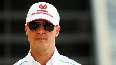 Michael Schumacher: Showing slight improvement