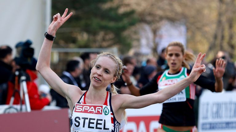 Gemma Steel: happy with a silver
