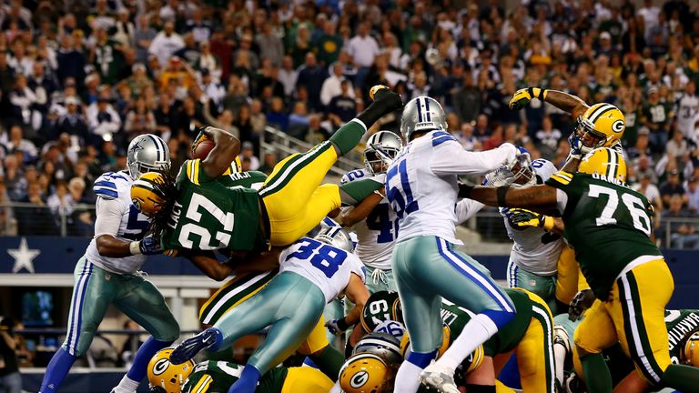 dallas cowboys versus the packers