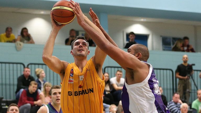 Mike Tuck: Finished with 19 points in Sheffield Sharks victory