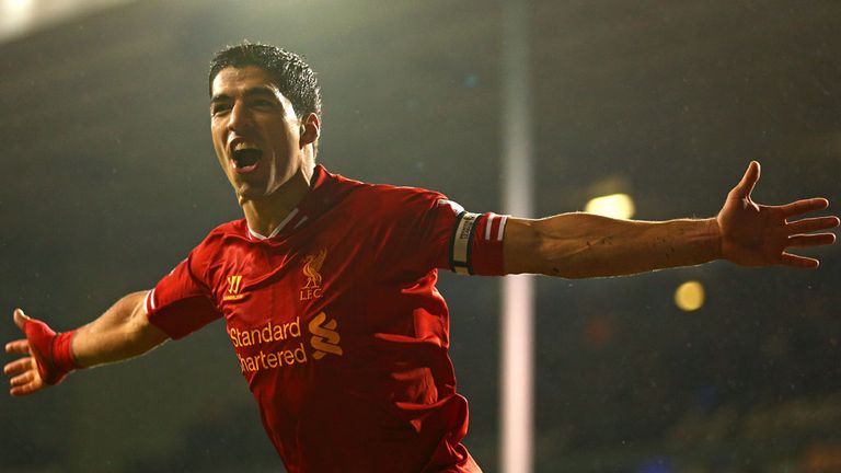 Luis Suarez: Liverpool striker scored twice in 5-0 win over Tottenham