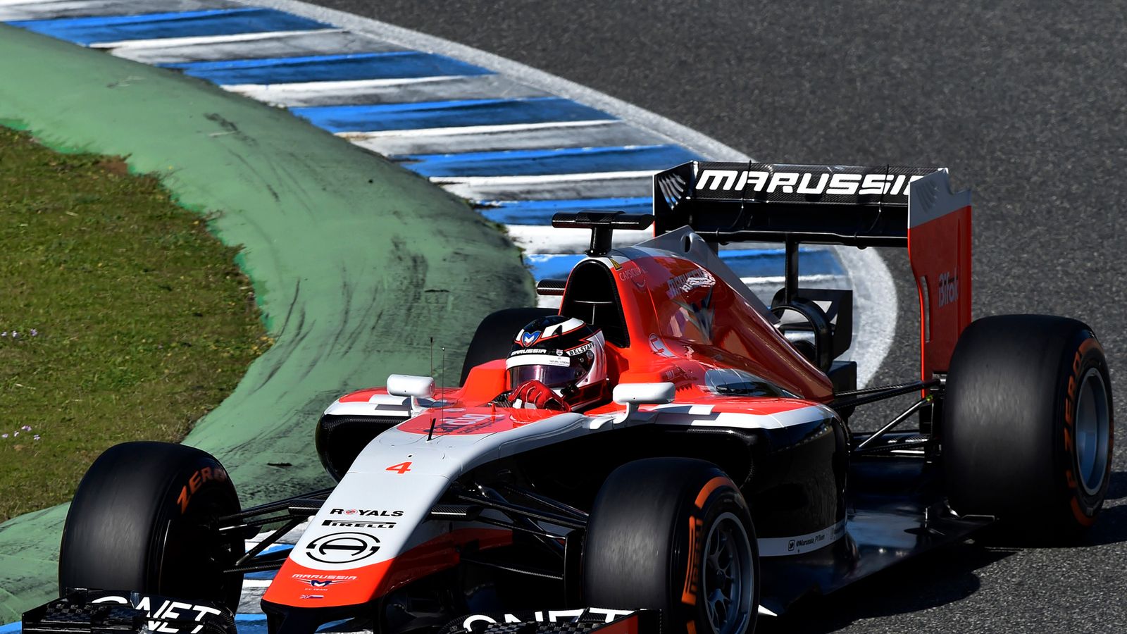 Marussia have debuted their new MR03 on day three of the first pre ...