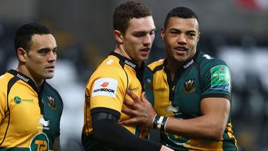 George North: scored a superb 70-metre breakaway try