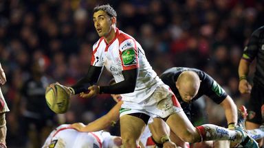 Ruan Pienaar: Scored all of Ulster's points in narrow win against Leicester