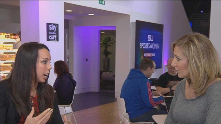 Beth Tweddle met Vicky Gomersall in the Sportswomen studio this week