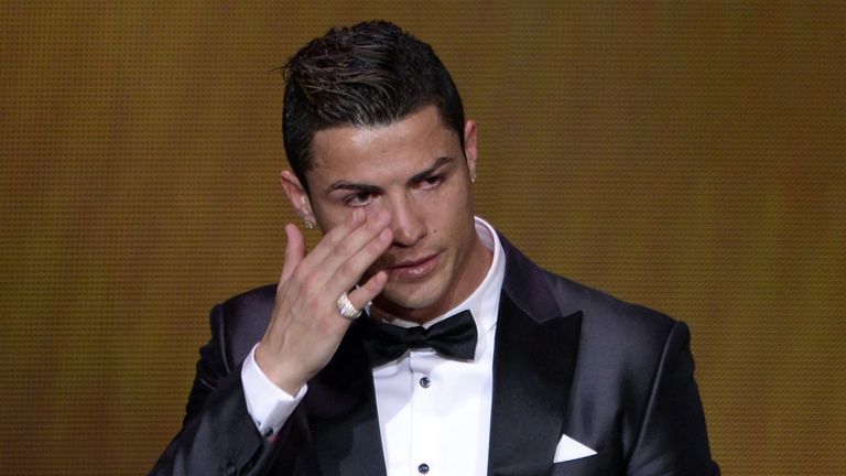 Ronaldo: no longer seen as the villain