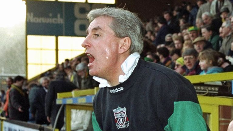 Roy Evans secured four top-four finishes with Liverpool