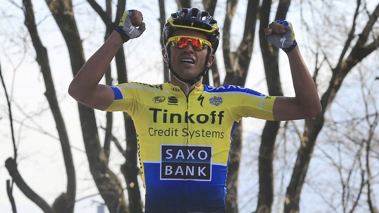 Contador doubled up on stage five