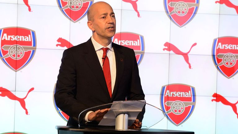 Ivan Gazidis: Says Arsene Wenger is not scared to spend