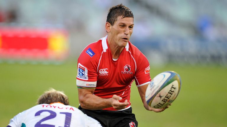 Marnitz Boshoff: only member of the Lions back line to retain his place